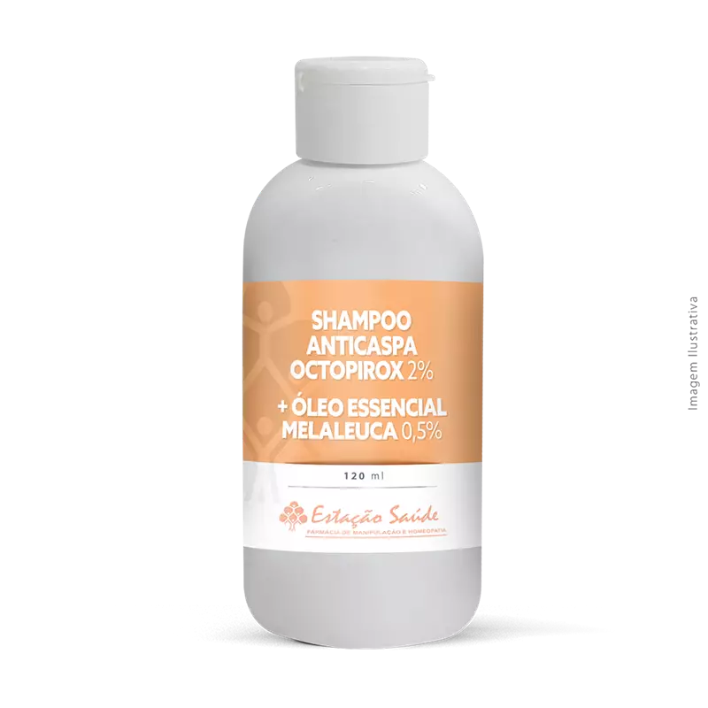 Shampoo Anticaspa Octopirox + Óleo Essencial Melaleuca 120ml