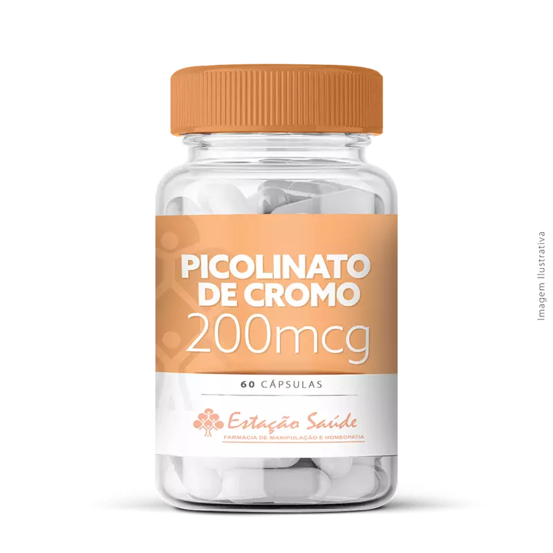 Picolinato de Cromo 200mcg