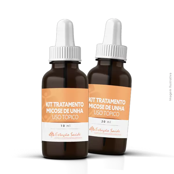Kit Tratamento Micose de Unha Uso Tópico