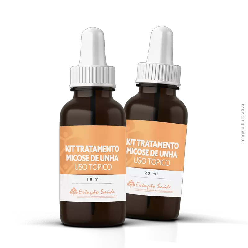 Kit Tratamento Micose de Unha Uso Tópico