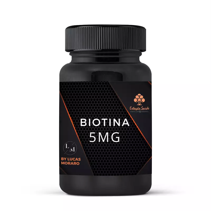 Biotina 5mg - Lucas Moraro